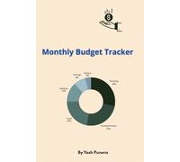 Monthly Budget Tracker | Personal Expense Logbook | Manage Your Income, Expenses & Savings: A Simple & Practical Budgeting Journal for Monthly Financial Planning | Track Spending, Bills & Goals