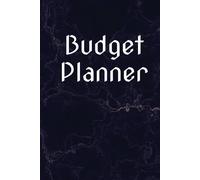 Monthly Financial Organizer with Expense Tracker Notebook. Monthly Budget Journal，A5 Undated Finance Planner/Account Book That Manages Your Finances, Start Anytime, Black