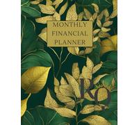 Monthly Financial Planner: Budgeting, Saving, Debt Tracking & Financial Goal Planning