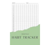 Monthly Habit Tracker: Undated Multi-Year Monthly Planner | Simple, Clean & Efficient | One page per Month