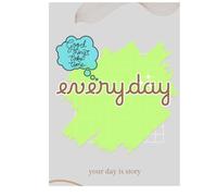 monthly notebook goals: You can set daily goals for yourself throughout the month and record them so you can achieve them