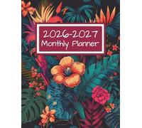 Monthly Planner 2026-2027: January 2025 Through December 2026 | Two year calendar Schedule Organizer | Schedule Organizer | Weekly Journal | 8.5x11 | 125 pages
