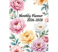 Monthly Planner 2026-2028: 36-Month Appointment Book | Schedule Organizer from January 2026 to December 2028 | Large Size | 103 Pages.