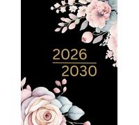 Monthly Planner 2026-2030: Five Years Calendar with Canada Holidays/Large Organizer from January 2026 to December 2030/Black