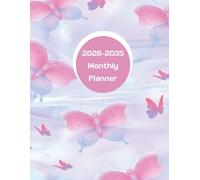 Monthly Planner 2026-2035: 10 Year Schedule From January 2026 to December 2035 Personal Goals and Birthdays , Size 8.5 x 11 in