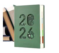 Monthly Planner | 2026 Hollow-Out Portable Agenda, 14 x 21 x 2.5 cm Creative Monthly Planner And Calendar Book | High-Precision For Kids School Teacher Student College Desk Work Offices Home