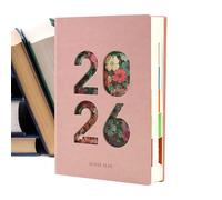 Monthly Planner | 2026 Hollow-Out portátil agenda, 14 x 21 x 2,5 cm Creative Monthly Planner And Calendar Book | High-Precision For Kids School Teacher Student College Desk Work Offices Home