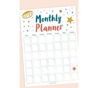Monthly Planner for Self-Reflection, Learning, and Continuous Growth