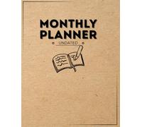 Monthly Planner Undated: Flexible 24-Month Organizer - Start Anytime with Goal Tracking, Notes Pages & Productivity Layout | Perfect for Work, School & Personal Projects