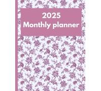 Monthly Planner: Undated Organizer for Goal Setting, Scheduling & Monthly Reflections: Stay Focused, Organized, and Productive Every Month - 12-Month ... Pages, Goal Trackers, Notes, and More!