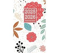 Monthly Pocket Calendar 2025-2026: Two Years - January 2025 Through December 2026 With Inspirational Quotes & Yearly Goals