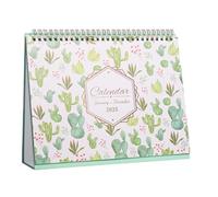 Months Desk Calendar, Desktop 2025 Calendar, Calendar Planner, Desk Calendar 2024, Coil Calendar, Stylish and Unique Patterned Design Stable Base for Home Offfice Planning