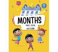 Months: Trace, Color, Learn