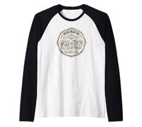 Montmartre París Francia Quartier Historique Depuis 1133 Camiseta Manga Raglan