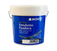 Montó Emulsión Fijadora. Imprimación Adherente Transparente Selladora Monocomponente, Sin Olor, para Soportes de Difícil Anclaje. (4L)