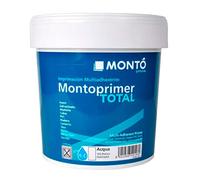 Montó Imprimación Universal al Agua Multiadherente y Monocomponente. Antioxidante, de Secado Rápido y Repintable. Montoprimer Total Acqua color Blanco 102 (750ml)
