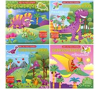 Monto y juego con dinosaurios (4 títulos)