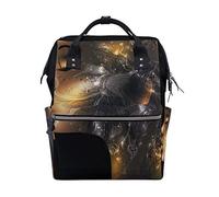 MONTOJ African Art - Mochila de lona para mujer