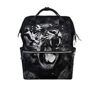 Montoj Awesome Tiger Open The Mouth Mochila de Viaje de Lona