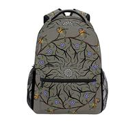 Montoj Bird Mandala Sac de Voyage Campus Sac à Dos Unisexe école Sac à Dos OneSize 1