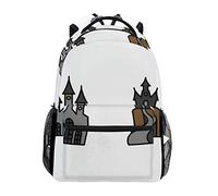 Montoj Cat and Wolf Bolsa de viaje Mochila Campus, color 10., tamaño OneSize
