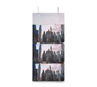 Montoj Chicago City Sunset Organizador de puerta para cuarto de baño