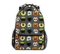Montoj Citrouille d'halloween Lampe Sac de Voyage Campus Sac à Dos OneSize 4
