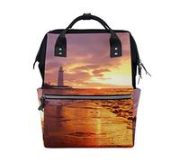 MONTOJ Clouds Dawn Dusk Road To Sea lona Bolsa de viaje Campus Mochila