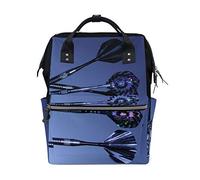 Montoj Color Crystal Darts bolsa de viaje de lona para campus mochila