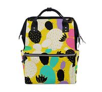 Montoj Cute Fat Cactus - Mochila de Viaje de Lona