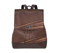 Montoj Delicious Molten - Mochila de viaje de piel de chocolate