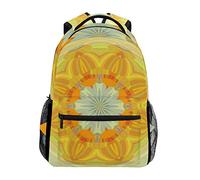 Montoj Doré Mandala Sac de Voyage Campus Sac à Dos Unisexe école Sac à Dos OneSize 5
