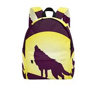 Montoj Full Moon Wolf Roaring - Mochila de Viaje 1 Talla única