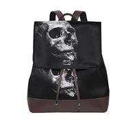 Montoj Grayscale - Mochila con diseño de Calavera Humana