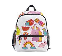 MONTOJ Hello Unicorn Bookbag Bolsa de viaje Packable School Daypack