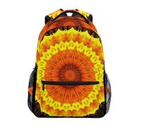 Montoj Mandala Hindouisme Sac de Voyage Campus Sac à Dos Unisexe école Sac à Dos OneSize 4