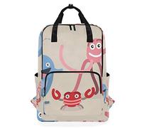 Montoj Mascote y Octopus Mochila Escolar de Viaje