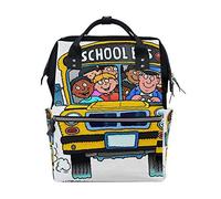 MONTOJ Mochila de Lona para autobús Escolar
