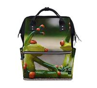 Montoj - Mochila de Lona para Yoga, diseño de Dos Ranas