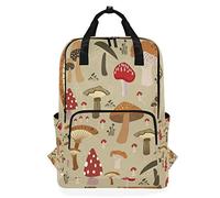 MONTOJ Mochila de Viaje Colorida con patrón de Setas para la Escuela