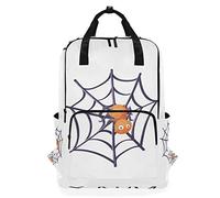 Montoj Mochila de Viaje Halloween Spider Mochila Escolar