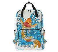 Montoj Mochila de Viaje Koi Coloring Tattoo School Mochila