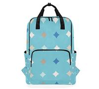 MONTOJ Mochila de Viaje Minimalista con patrón de Estrellas de Color Mochila Escolar