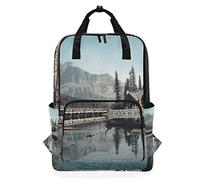 MONTOJ Mochila de Viaje para Invierno, Cabina de río Mountian, Mochila Escolar