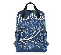 Montoj Mochila de Viaje Rama Hello Winter Mochila Escolar