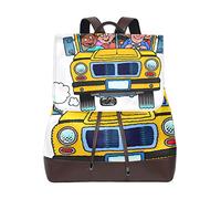 MONTOJ Mochila para el día del autobús Escolar
