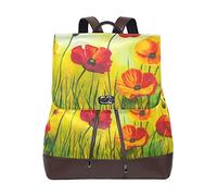 Montoj Poppy Painting Day Pack Mochila