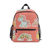 MONTOJ Queen Unicorn Bookbag Bolsa de viaje Packable School Daypack