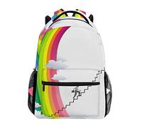 Montoj Riverside Rainbow Sac de Voyage Campus Sac à Dos OneSize 6