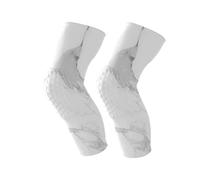 Montoj - Rodillera de compresión flexible con patrón de mármol para menisco, artritis, recuperación rápida